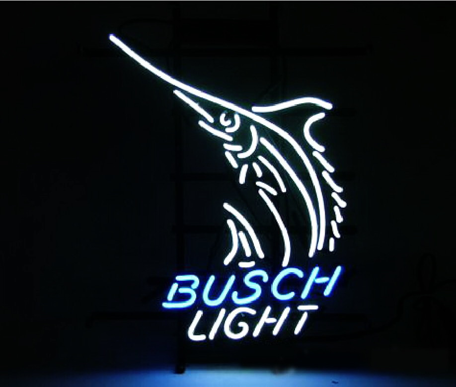 Busch Light Marlin Neon Sign